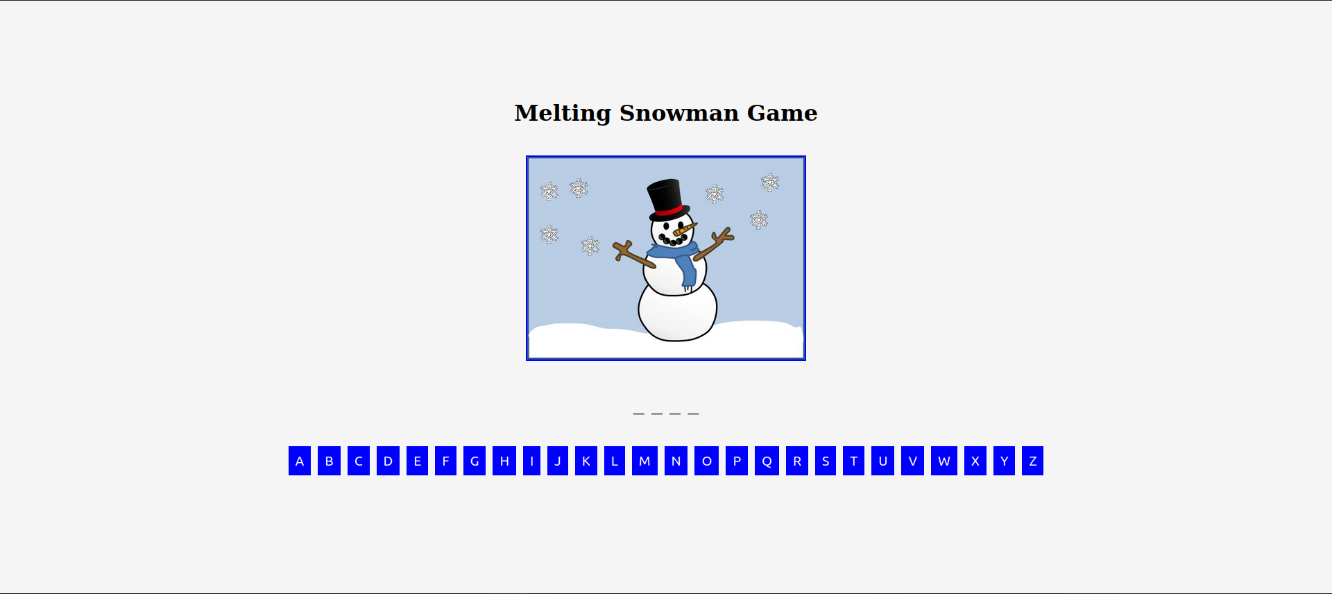snowman-game