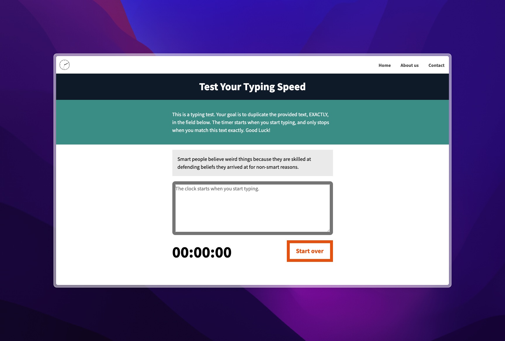 typing-speed-test